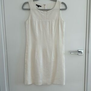 Teenflo Cream Mini Dress